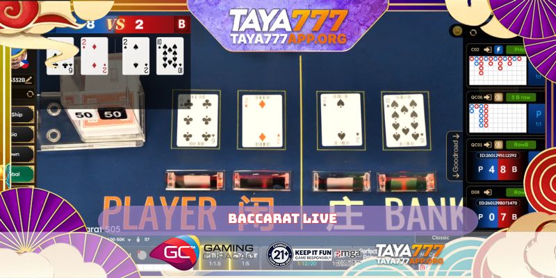 Baccarat live