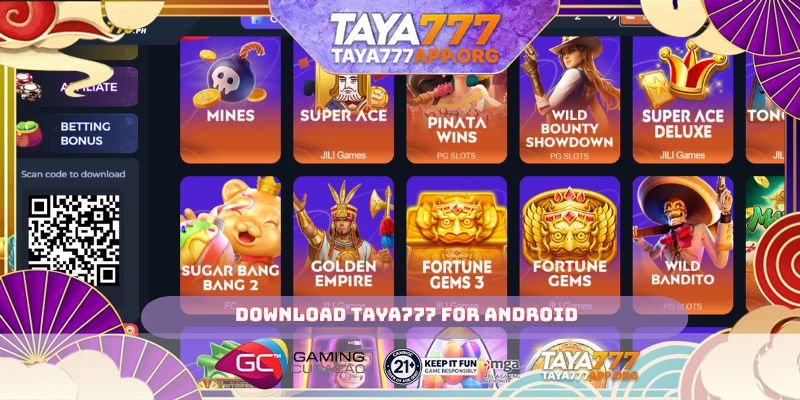 Download TAYA777 for Android