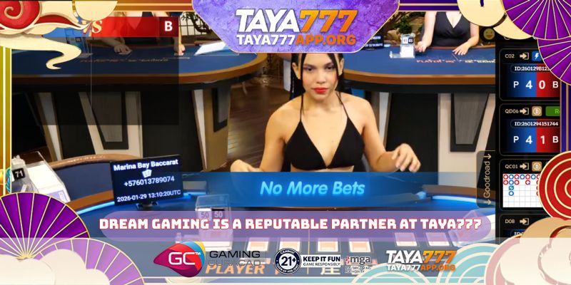 Dream Gaming is a reputable partner at TAYA777