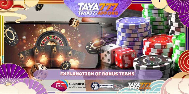 Explanation of bonus terms