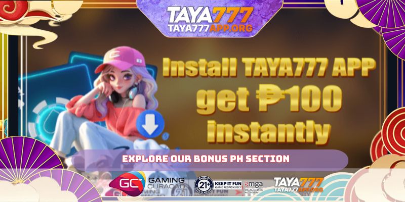 Explore our bonus PH section