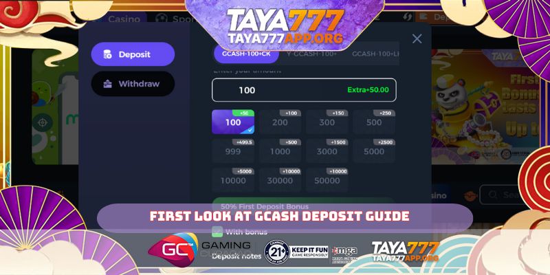 First look at GCash Deposit Guide