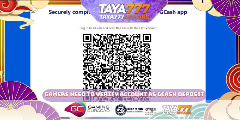 Gamers need to verify account as GCash Deposit Guide