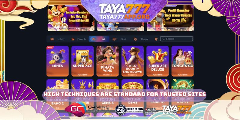 High techniques are standard for trusted sites