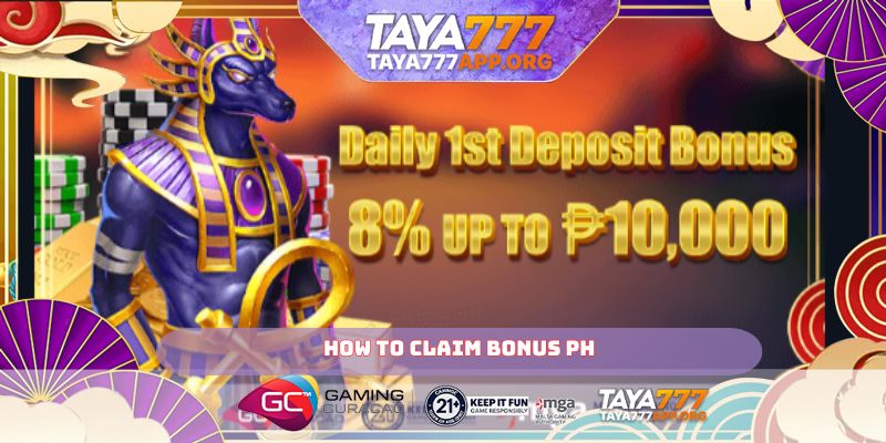How to claim bonus PH