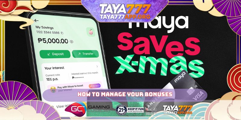 How to manage your bonuses