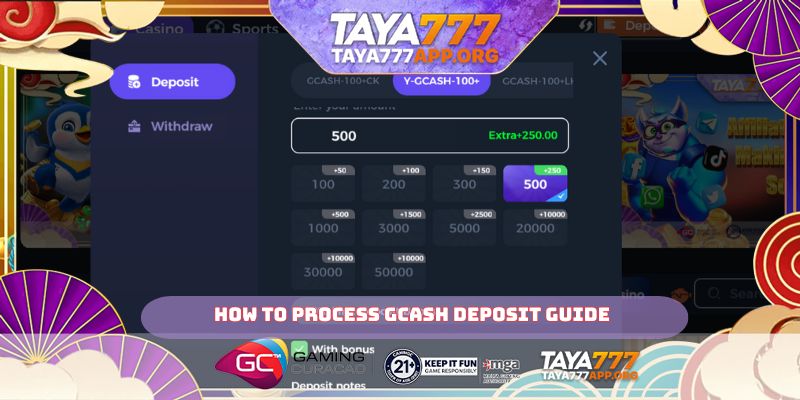 How to process GCash Deposit Guide