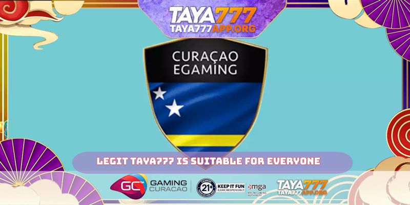 Legit TAYA777 is suitable for everyone
