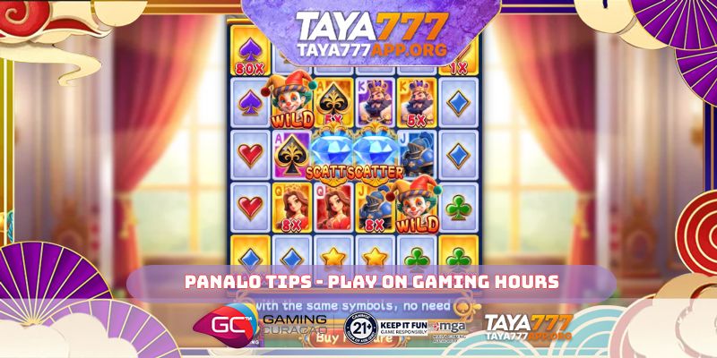 Panalo tips - play on gaming hours