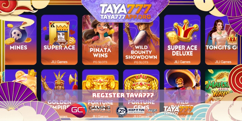 Register TAYA777