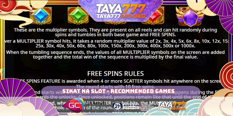 Sikat na slot - recommended games