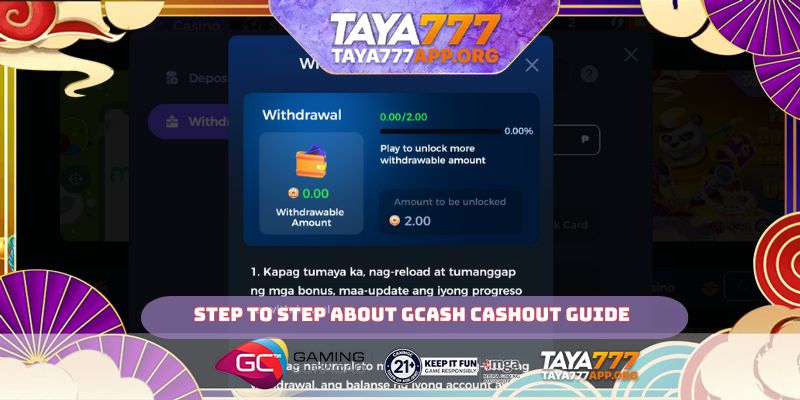 Step to step about GCash Cashout Guide