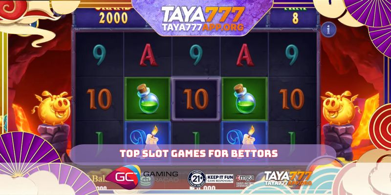 Top slot games for bettors